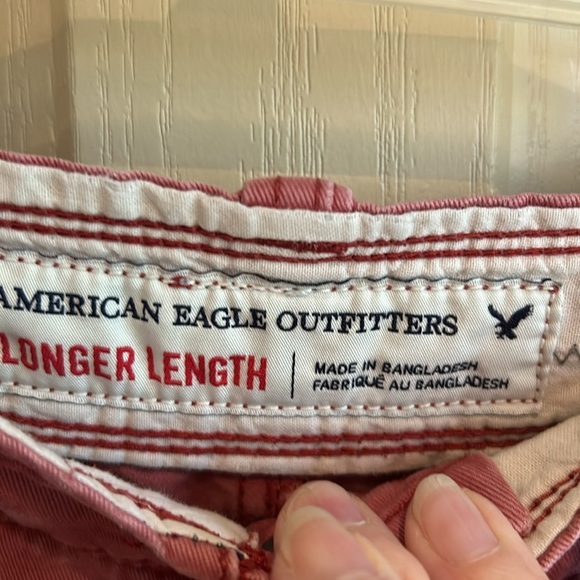 American Eagle Outfutters Mens Rust Color Shorts Size 36 - Picture 7 of 7